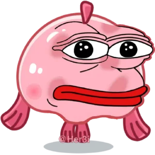 🐸 emoji Patrick PePe 🐸 - [ @PePe_Her3i ] Telegram sticker 11 of 120