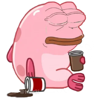🐸 emoji Patrick PePe 🐸 - [ @PePe_Her3i ] Telegram sticker 7 of 120