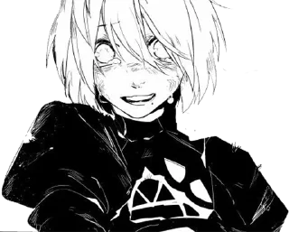 😳 emoji 2B by @Nihilistic Telegram sticker 14 of 37