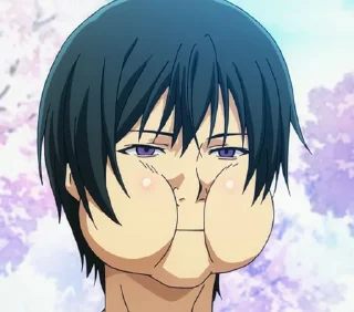 😑 emoji anime Telegram sticker 10 of 107