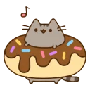 🍩 emoji Pusheen Telegram sticker 15 of 56