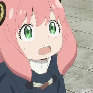 😥 emoji Anya Chan | @Onishiki @Notid Telegram sticker 18 of 50