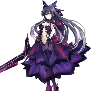 👑 emoji Date a Live Novel Telegram sticker 9 of 120