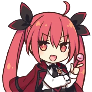 😏 emoji DATE A LIVE @Nekostickerss Telegram sticker 8 of 41