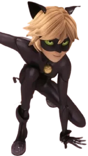 😺 emoji Cat Noir -  Miraculous : @Characters_stickers Telegram sticker 21 of 25