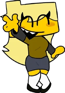 🌟 emoji ୨୧ㅤִ ㅤׄ  Meri from fnfㅤׄ   🌼ㅤִ Telegram sticker 7 of 50