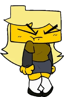 🌟 emoji ୨୧ㅤִ ㅤׄ  Meri from fnfㅤׄ   🌼ㅤִ Telegram sticker 8 of 50