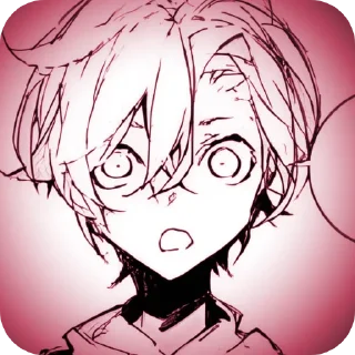 🍒 emoji Chuuya  🍒                            @HI_TS8 Telegram sticker 13 of 30