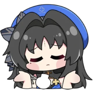 🤷‍♂ emoji Wuthering Waves Telegram sticker 22 of 24