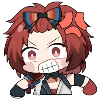 😠 emoji Wuthering Waves Telegram sticker 13 of 24