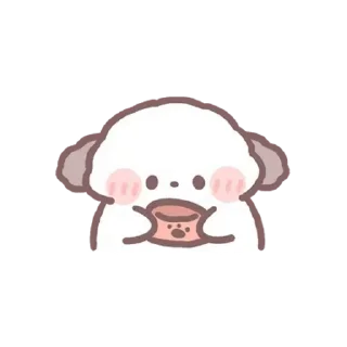😊 emoji Cute Bear ♡︎ @I1RRN Telegram sticker 19 of 24