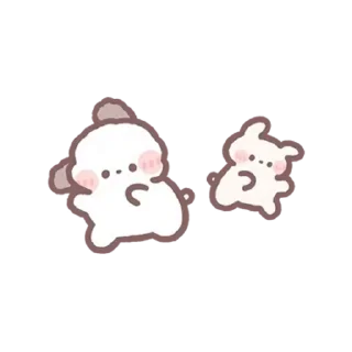 😊 emoji Cute Bear ♡︎ @I1RRN Telegram sticker 20 of 24