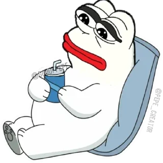 Sticker from Bear Pepe's @PEPE_CREATOR @EDVIN_1