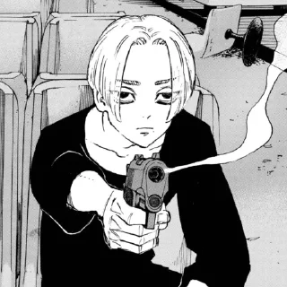 🔫 emoji tokyo revengers Telegram sticker 24 of 30