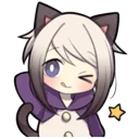😋 emoji siamese neko Telegram sticker 14 of 40