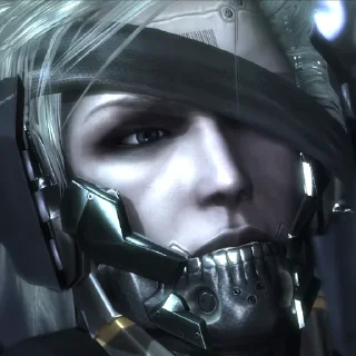 😨 emoji Metal Gear Rising Telegram sticker 10 of 14