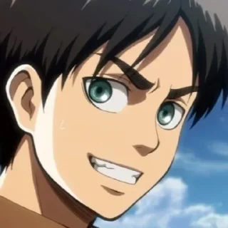 🖤 emoji Eren Telegram sticker 11 of 20