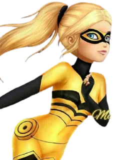 💛 emoji Queen Bee - Miraculous : @Characters_stickers Telegram sticker 18 of 28
