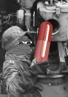 💊 emoji Wojak Telegram sticker 6 of 18