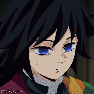 😓 emoji @spy_x_spy Demon Slayer S4 Telegram sticker 22 of 25