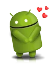 ❤ emoji Android - S4T.tv Telegram sticker 11 of 36