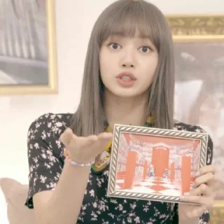 🥂 emoji ༊ʟɪsᴀꫂ̽ @Blackpink_stickerr4 ༄ Telegram sticker 6 of 65