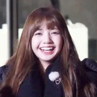 😄 emoji ♱ʟɪsᴀ࿇@Blackpink_stickerr4 ✟ Telegram sticker 16 of 50