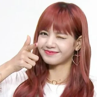 😉 emoji ༊ʟɪsᴀ♡ྀུ྇️ @Blackpink_stickerr4  Telegram sticker 21 of 50