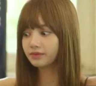 😳 emoji ×~• lisa •~× { @blackpink_stickerr4 } Telegram sticker 15 of 30
