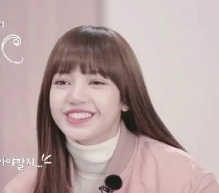 😁 emoji ×~• lisa •~× { @blackpink_stickerr4 } Telegram sticker 24 of 30