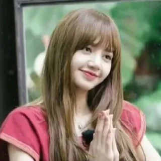 🙏 emoji ♱ʟɪsᴀ࿇@Blackpink_stickerr4 ✟ Telegram sticker 13 of 50