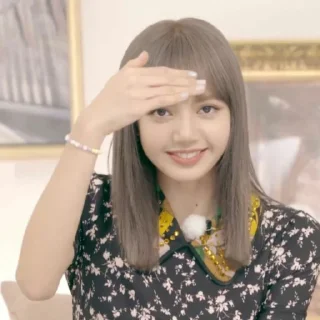 🥂 emoji ༊ʟɪsᴀꫂ̽ @Blackpink_stickerr4 ༄ Telegram sticker 15 of 65
