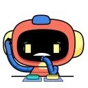 ❔ emoji Clyde Bot | @discord_stickers Telegram sticker 7 of 30