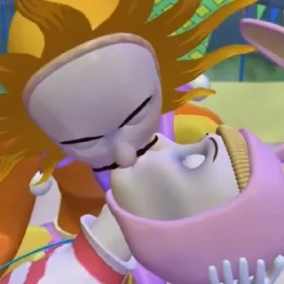 Sticker from Popee the performer 2