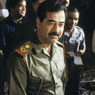😬 emoji Saddam Hussein Telegram sticker 13 of 87
