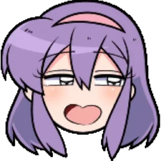 😏 emoji ୨Yumekawa Chan୧ @ankhaubivaet Telegram sticker 8 of 80