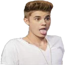 😛 emoji Justin Bieber Telegram sticker 8 of 16