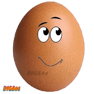 🙂 emoji @STIKERFORALL EGGS Telegram sticker 19 of 55
