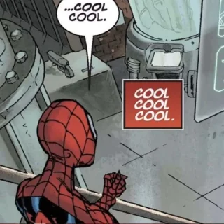 👌 emoji Spiderman 🕸️ Telegram sticker 22 of 30