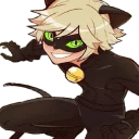 😄 emoji Miraculous ladybug & cat noir Telegram sticker 20 of 56