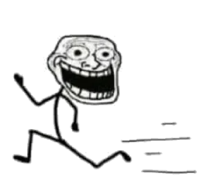 🏃 emoji non-gravity2 @DALGMEME Telegram sticker 21 of 120