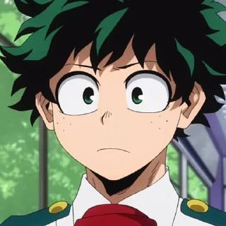 🥦 emoji (@Tengen) Deku Season 4 Telegram sticker 8 of 110