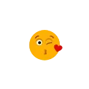 😘 emoji Emoji  @Stickersnew Telegram sticker 13 of 50