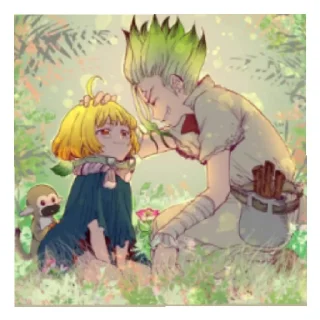 Sticker from ✓ DR JO¥C£ { DR SENKU} ✓