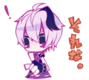 😯 emoji V Flower Sticker Telegram sticker 13 of 42
