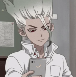 🧪 emoji Senku - @King_Of_Speedsters Telegram sticker 11 of 120