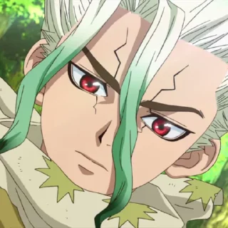 🔮 emoji Senku Ishigami Telegram sticker 23 of 60