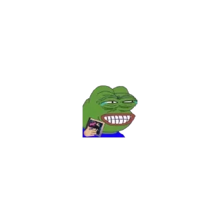 😂 emoji Pepe Telegram sticker 8 of 24