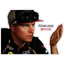😠 emoji Kimi Räikkönen - F1iran.com Telegram sticker 9 of 22
