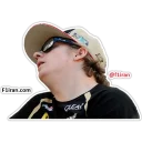 😴 emoji Kimi Räikkönen - F1iran.com Telegram sticker 12 of 22
